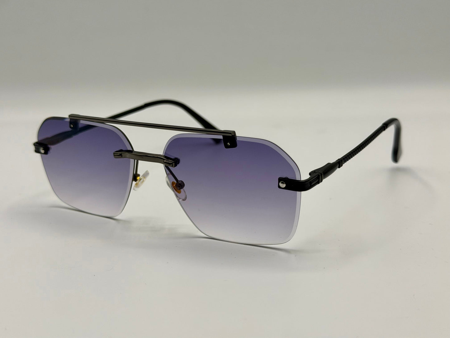Aura Alpha Rimless Sunglasses 🕶️ A036