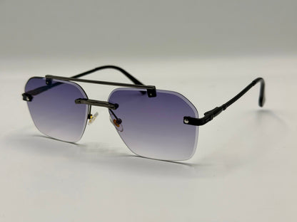 Aura Alpha Rimless Sunglasses 🕶️ A036