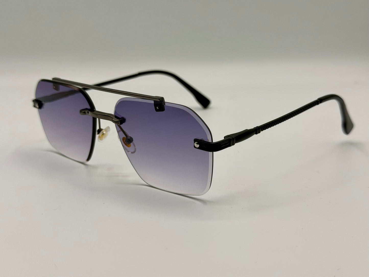 Aura Alpha Rimless Sunglasses 🕶️ A036