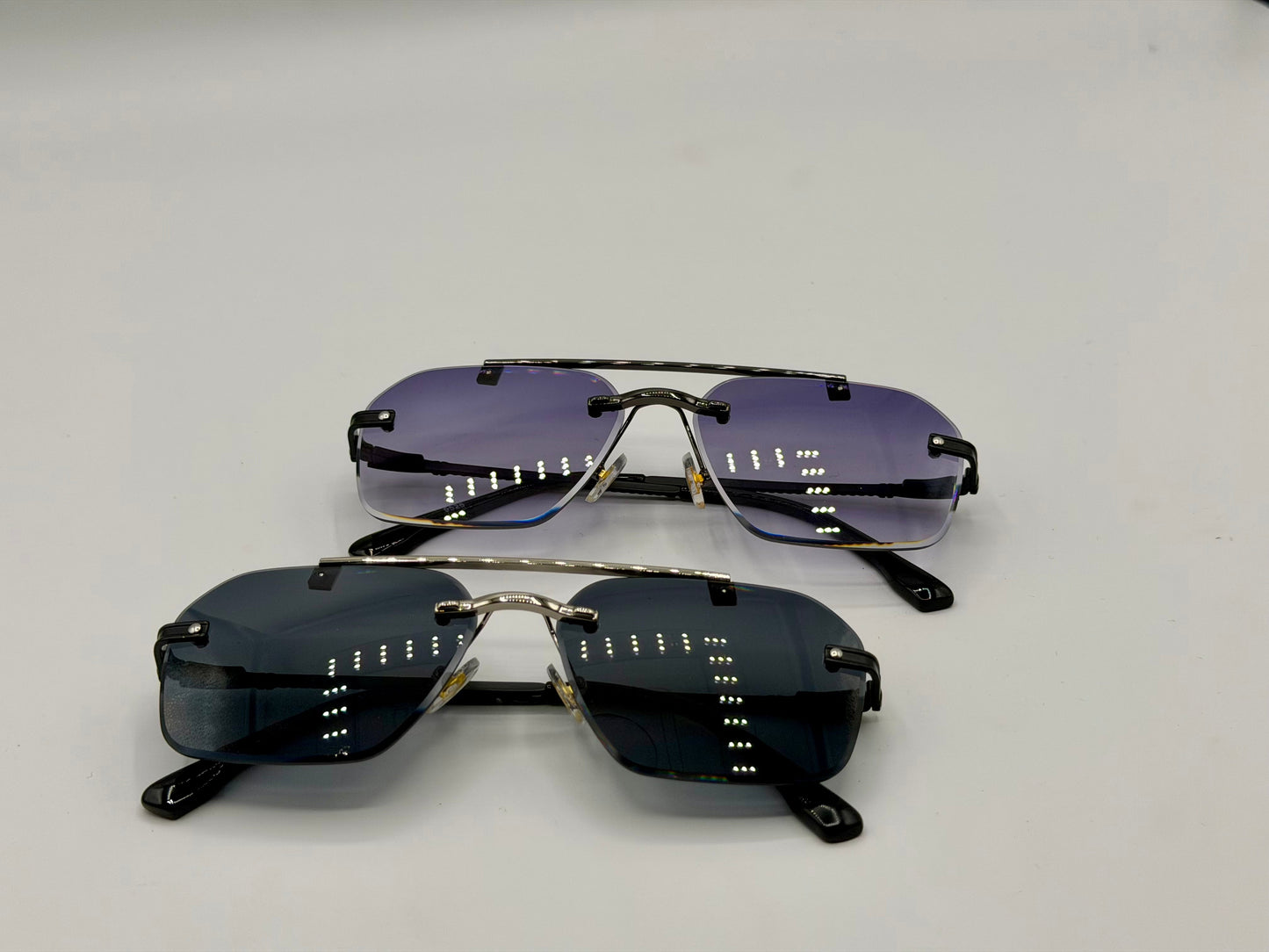 Aura Alpha Rimless Sunglasses 🕶️ A036
