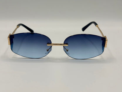 Miu Miu Oval Rimles Sunglasses 🕶️ A035